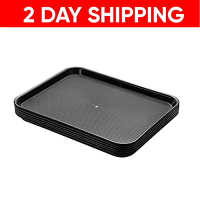 #ad #ad quot;Carlisle Cafe Standard Cafeteria Fast Food Tray 14 x 18 Polypropylene Blackquot; $8.49