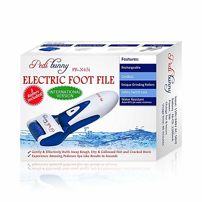 Electric Foot File and Callus Remover for cracked heels Rechargeable $19.99