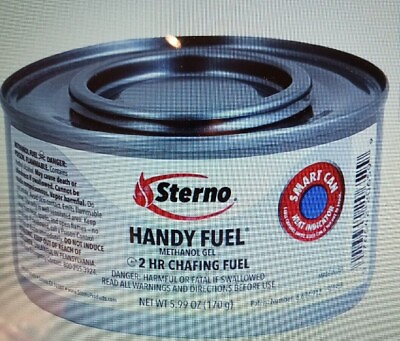 #ad Sterno 20660 2 hour handy fuel methanol gel chafing fuel 4 cans included NEW $16.00