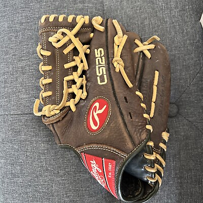 #ad #ad Rawlings CS125 Custom Select CS175M 11 3 4 Inch Leather Baseball Glove RHT $29.99
