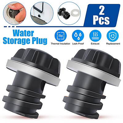 2x Replacement Drain Plug for RTIC Cooler and YETI Cooler Leak Proof Accessories $7.98