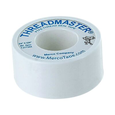 #ad MERCO M44 Threadmaster Threadseal Tape FULL CASE including Yellow for Gas Lines $96.00