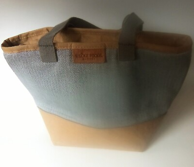 #ad WHOLE FOODS RARE MINI INSULATED TOTE BAG MADE IN VIETNAM COLD STORAGE SHOPPING $20.58
