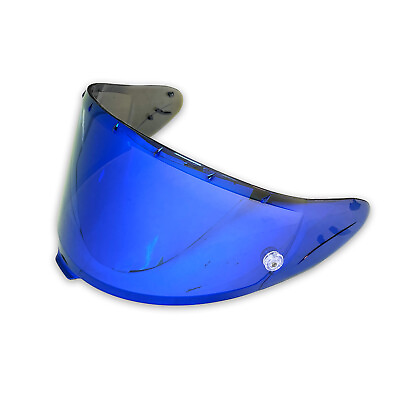 #ad BLUE Racing Helmet Visor Shield Pin Tinted For Shoei NXR 2 Z8 2022 CWR F2R $46.92