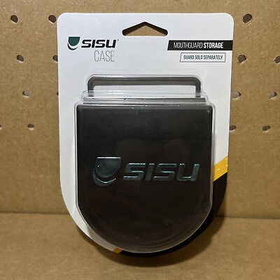 #ad #ad SISU Sports Mouthguard Storage Case Light Ventilated Mouth Guard Holder NEW $14.55