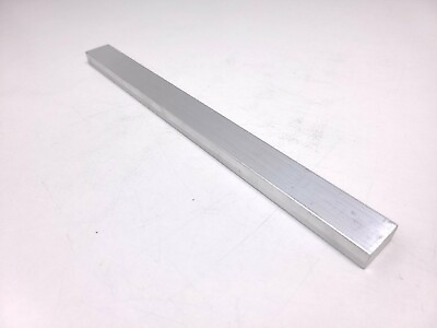 6061 Aluminum Flat Bar 1 2 x 1 x 12quot; long Solid Stock Machining T6511 $12.00