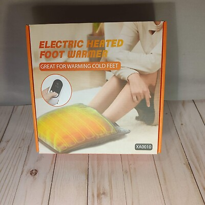 #ad Electric Heated Foot Warmers Foot Heating Pad Washable $29.99