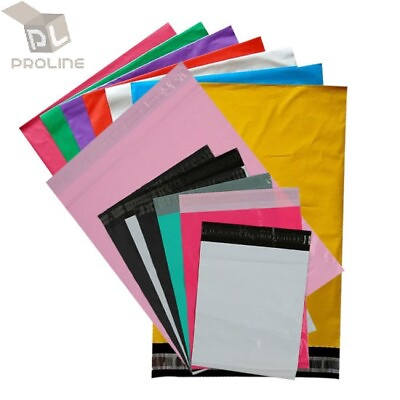 #ad Any Size Poly Mailer Self Sealing Shipping Envelopes Mailing Bags Plastic 2.5Mil $9.95
