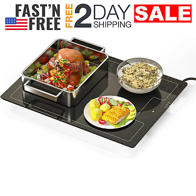 #ad Electric Hot Plate 19x15 Inch To Keep Food Warm For Buffet Party Catering Table $69.99