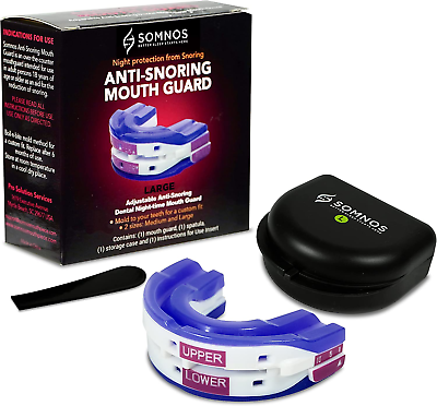 #ad Anti Snore Mouthguard Adjustable Sleep Mouth Guard for Snoring $77.00