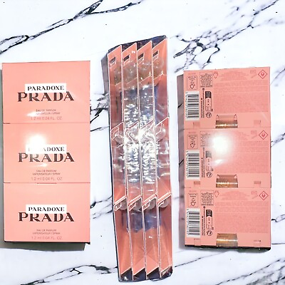 #ad x12 Prada Paradoxe Intense Eau De Parfum Spray 1.2ml 0.04oz. LOT OF 12 Sprays $40.00