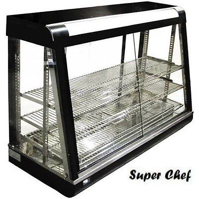 #ad New Heated Food Display Warmer Cabinet Case 48quot; Glass on all sides amp; IN STOCK $5000.00