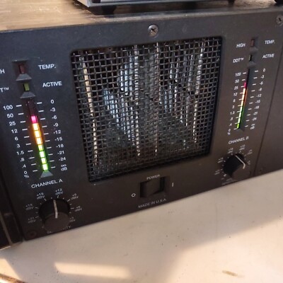 #ad Peavey CS 1200X Professional Stereo Power Amplifier 900X2 2ohm 1800watts USA Vtg $350.00