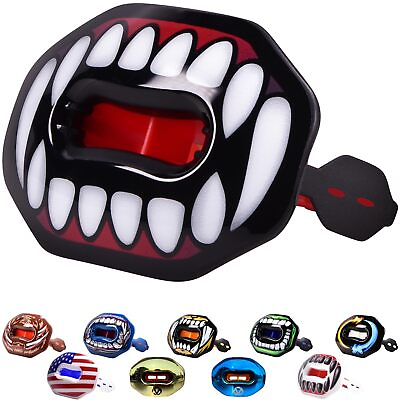 #ad Vampire Fangs Football Mouth Guard Lip Guard Mouthpiece Lip Protector Mou... $22.92