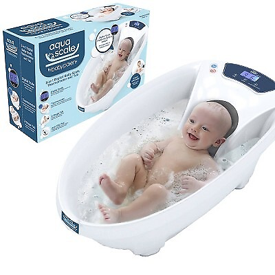 Baby Patent Aqua Scale 3 in 1 Digital Scale Water Thermometer and Infant Tub $34.99