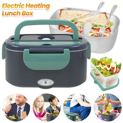 #ad #ad Electric Lunch Box 40W 1.5L Food Warmer Lunch Box for Truck Car Office Home Work $38.86