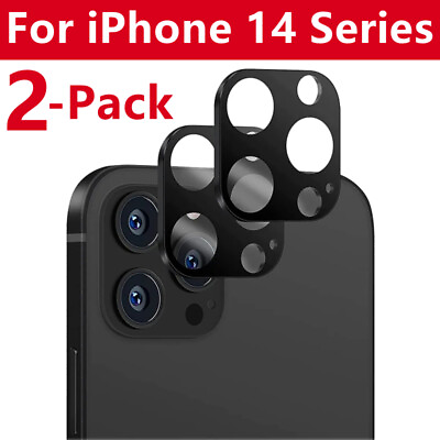 2 Pcs Tempered Glass Camera Lens Protector for iPhone 14 Pro Max 14 Plus 14 $4.99