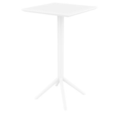 #ad #ad Sky Square Folding Bar Table 24 inch White $250.00