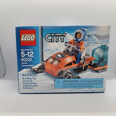 #ad Lego 60032 City Artic Snowmobile New Factory Sealed Retired $25.49