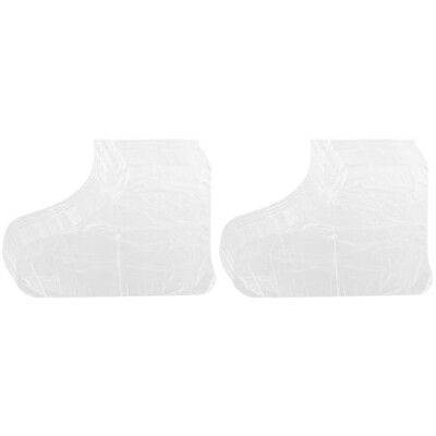 #ad 2pcs FRCOLOR 100pcs Disposable Foot Cover Feet Protectors Foot Bags $12.63
