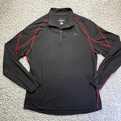 #ad Paradox Shirt Mens XL 1 4 Zip Merino Blend Dri Release Fresh Guard Lightweight $19.90