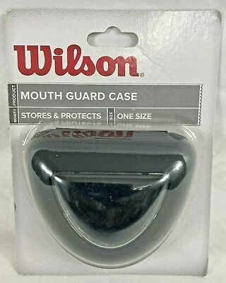 #ad Wilson Mouth Guard Case One Size Brand New Never Opened. $5.90