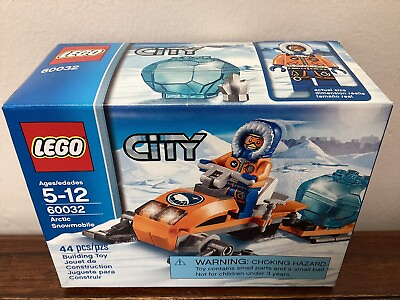 #ad Lego 60032 City Artic Snowmobile New Factory Sealed Retired $29.95