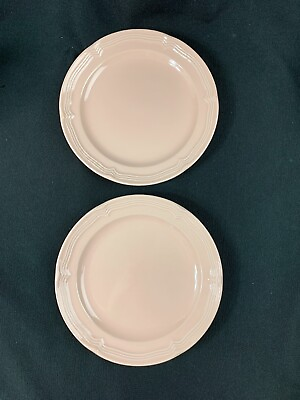 #ad #ad Set of 2 Ten Strawberry Street French Country Kitchen Peach Salad Dessert Plates $10.99