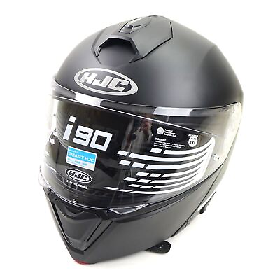 #ad HJC I90 Helmet Semi Flat Black 3XL OPEN BOX 0843 0135 09 $79.98