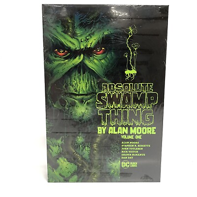 Absolute Swamp Thing by Alan Moore Vol 1 New DC Comics Black Label HC Sealed $44.95