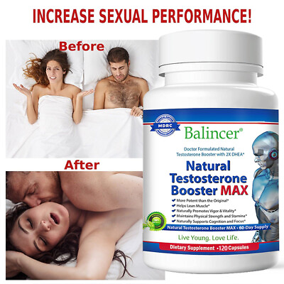 #ad #ad Testosterone Booster Monster Test for Men Testosterona Capsules $10.63