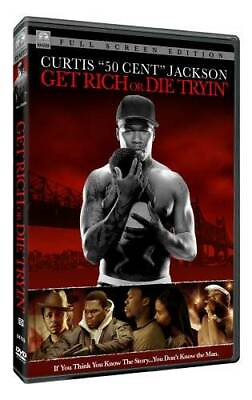 Get Rich Or Die Tryin#x27; Full Screen Edition DVD VERY GOOD $4.23