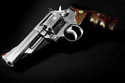 Smith Wesson Pistol Man Cave SIGN 4x6 magnet Fridge REFRIGERATOR Bar DECOR SHOP $1.96