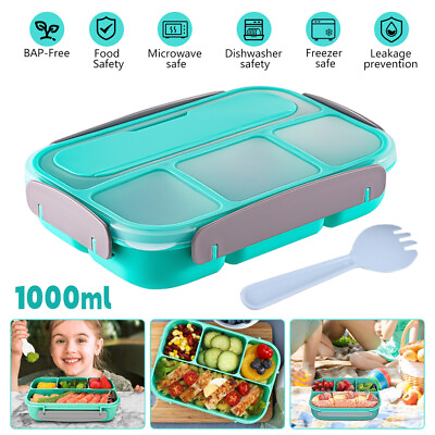 #ad 1L Bento Lunch Box Portable for Car Office Food Warmer Container For Adults Kids $12.99