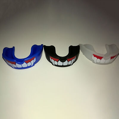 #ad Gum Mouth Guard Case Teeth Grinding Boxing MMA rugby Youth Adult Sports he $7.78