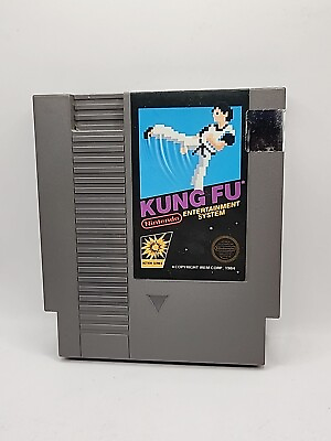 #ad Kung Fu Nintendo Entertainment System NES Authentic Tested $11.00