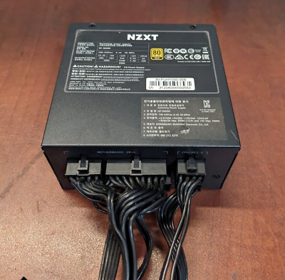 #ad #ad NZXT S650 NP S650M 650W PSU 80 Gold Modular SFX Power Supply Cables $74.95