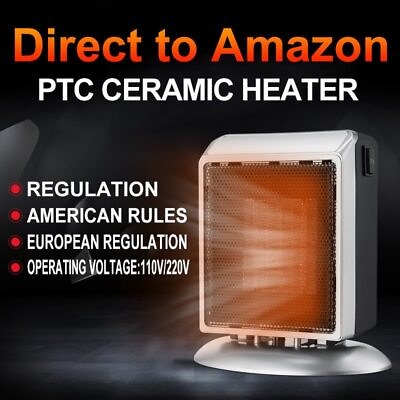 Electric Heater 110 220V Room Heating Warmer 900W Mini Portable Warmer Machine $43.99