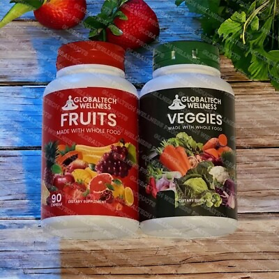 #ad Fruits and Veggies – 90 Fruit and 90 Vegetable Comparable to Balance of Nature $24.99