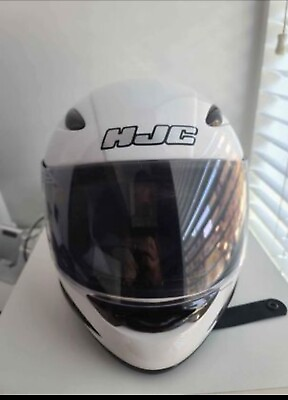 HJC CL Y Youth Full Face Street Helmet Motorcycle Street Bike White Size Small $65.00