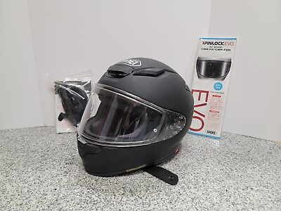 #ad Shoei RF 1400 Matte Black Full Face Motorcycle Helmet Large a x $399.99