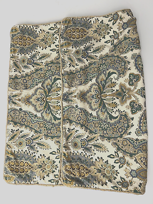 #ad Pair Of Pottery Barn Florentine Paisley Print Pillow Covers 22quot; Square $29.99