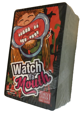 #ad Watch Ya#x27; Mouth Game Family Friendly Expansion Pack 1 NEW 155 Cards Deck ONLY $7.87