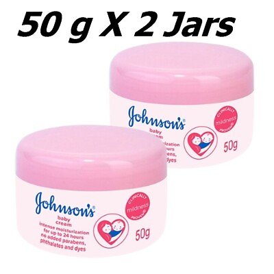 #ad #ad 2XJohnson#x27;s Baby For Sensitive Skin Care Cream Moisturizes Original Formula 50 g $39.89