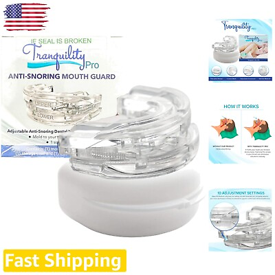#ad Night Time Mouth Guard for Snoring and Bruxism Comfortable Fit Guarantee $75.99