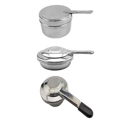 #ad Stainless Steel Fuel Holder Chafing Dish Buffet Set for Trips Camping Baking $9.77
