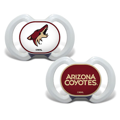 #ad BabyFanatic Arizona Coyotes Officially Licensed NHL Pacifier 2 Pack $14.99