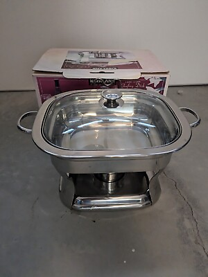Professional Quality 4 Quart Stainless Steel Chafing Dish $49.99