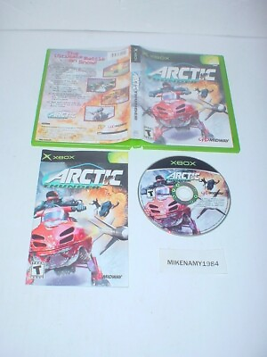 #ad ARTIC THUNDER game complete w manual for Original Microsoft XBOX $11.84