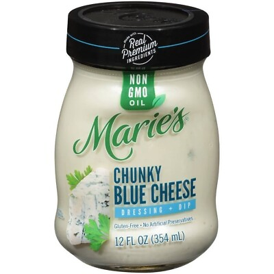 MARIE#x27;S REFRIGERATED SALAD DRESSING CHUNKY BLUE CHEESE 12 OZ PACK OF 3 $83.07